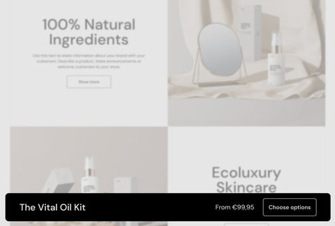Sticky add to cart buttons in Shopify themes