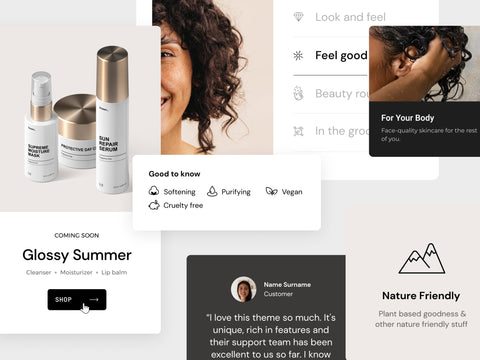 Shopify theme highly versatile, 30 unique sections