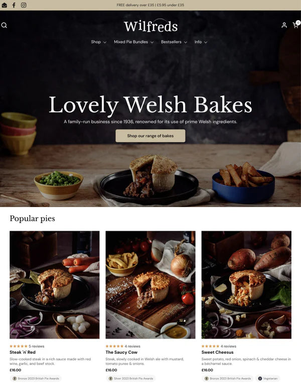 Wilfreds Pies