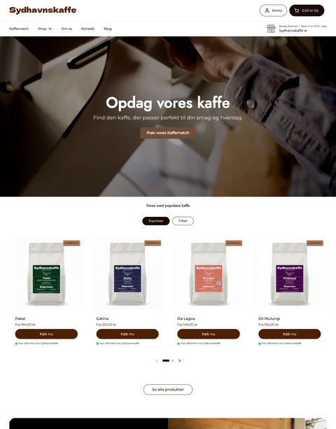 Sydhavnskaffe
